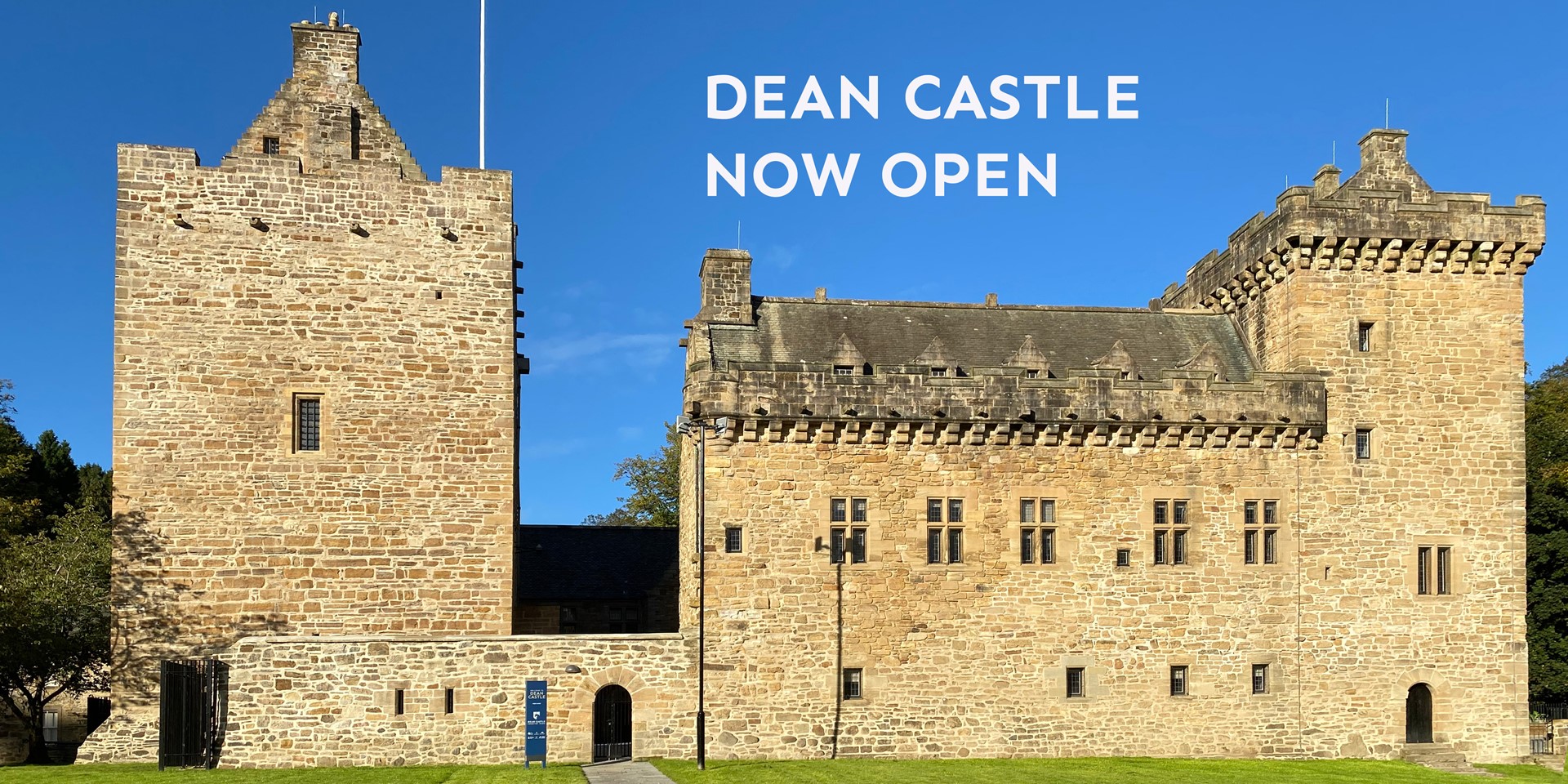 Dean Castle NOW OPEN