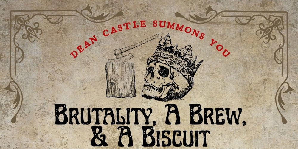 Brutality, Brew And A Biscuit Poster V2 W Logos